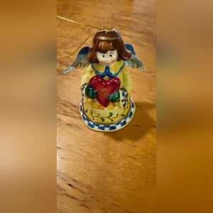 Colorful Angel Figurine with Heart